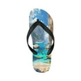 thumbnail image 2 of Flip Flops for Beach Rubber Shower Shoes Basic Thong Sandals Made in USA, 2 of 3