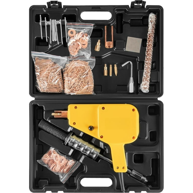 Auto body stud welder outlet dent puller