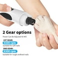 thumbnail image 6 of MASBRILL Pet Dog Nail Grinder 2-Speed Electric Rechargeable Pet Nail Trimmer Painless Paws for Small Medium Large Dogs & Cats, 6 of 11