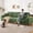Green, variant on Patbrela 101" Oversized Corduroy Sofa with Storage, 24" Extra Deep Seat Couch, Comfy Upholstered with Cup Holder, 2 Pillows, Green