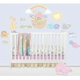 thumbnail image 1 of Noah's Pastel Pairs Super Jumbo Applique Wall Decal, 1 of 4
