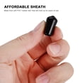 thumbnail image 2 of CHICHUMID 200pcs Bolt End Caps Black PVC Round Caps for Industrial Applications and Manufacturing, 2 of 7