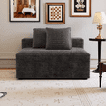 thumbnail image 2 of 2-Seat Foam Sofa with Soft Foam Filling | Single Box Product for Living Room, Bedroom, Apartment, Space-Saving Seating Solution, 2 of 7