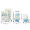 thumbnail image 3 of NAOJIE Dog Bath Scrubber Brush with Soap and Shampoo Dispenser for Long Short Haired Dogs Cats Shower(Gray),Dog Shampoo Brush,Pet Brushes for Dogs,Dog Bath Brush with Soap Dispenser, 3 of 5