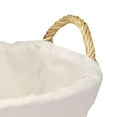 thumbnail image 5 of Household Essentials Wicker Laundry Basket with Handles, Handwoven Willow, Removable and Washable Liner, Great for Carrying Laundry or Storing Linens, 5 of 5