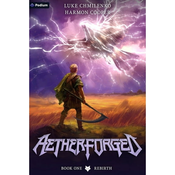 Aetherforged Rebirth: A Litrpg Progression Fantasy, Book 1, (Paperback)