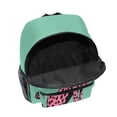 thumbnail image 6 of FORMRS School Backpack with Front Zippered Pocket 12" Student Travel Daypack, Pink Cheetah, 6 of 6