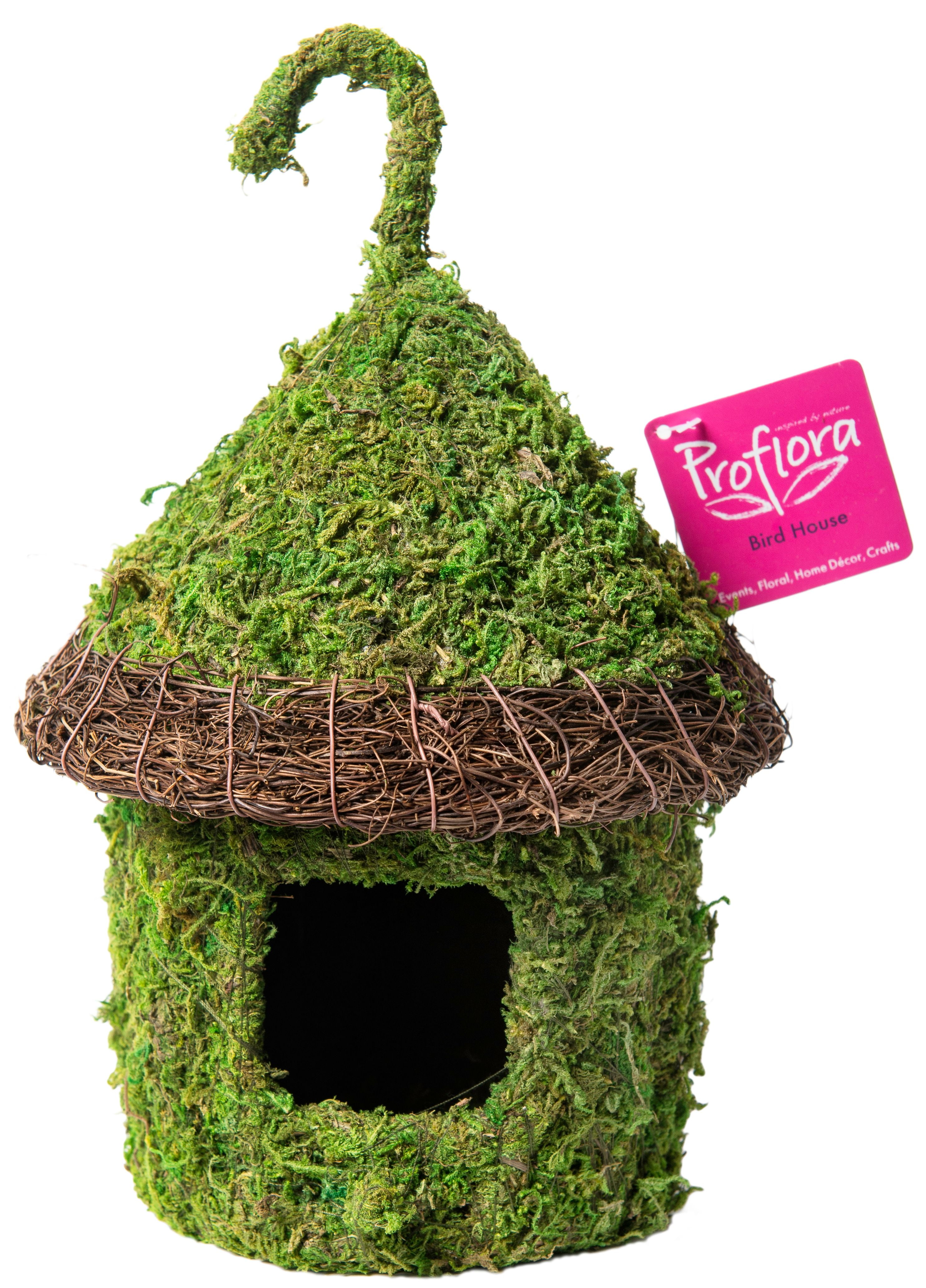 MOSS Birdhouse Round by ProFlora