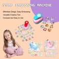 thumbnail image 2 of Embossing Machine Stamp Shape Craft Punch Round Hole Punch Toothed Puncher, 2 of 8