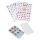 thumbnail image 3 of Kit de lentejuelas y purpurina para decoración de uñas, pegatinas profesionales con forma de bandera para decoración de uñas, 3 of 8