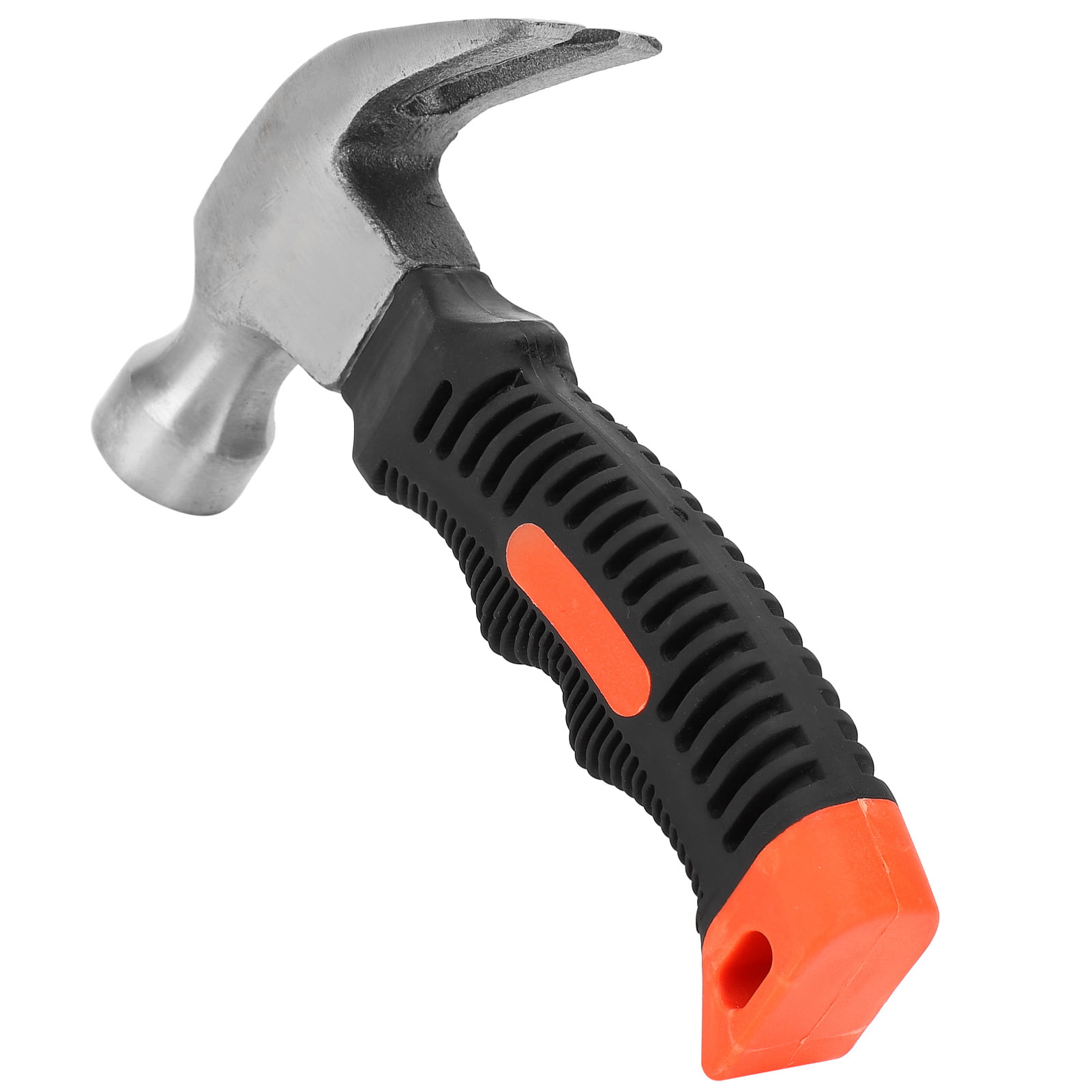 Rolson Heavy Duty Claw Hammer 8oz Stubby Mini Short Handle Plastic Grip 