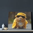 thumbnail image 3 of Naloa Heavy Metal Style Guinea Pig Print Canvas Bathroom Wall Art,Bathroom Wall Art Decoration, Canvas Poster Prints,Decorative Paintings for Living Room, Bathroom, Kids Room, 3 of 6