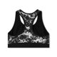 thumbnail image 4 of Txlixc Chaleco para mujeres, chaqueta de verano para adultos sin mangas y cuello en u con impresión acolchada Txlixc moda, 4 of 7