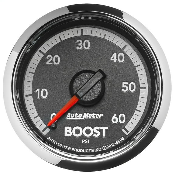 AutoMeter 8508 Gen 4 Dodge Factory Match Boost Gauge Fits select: 2014 RAM 1500 ST, 2015-2017 RAM 1500 SLT