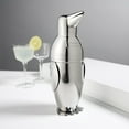 thumbnail image 3 of Viski Penguin Cocktail Shaker for Margarita, Espresso Martini, Party, 17 oz, 3 of 7
