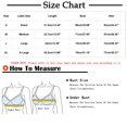 thumbnail image 3 of Womens Bras Sports Fitness Bra Yoga Running Bra Dry Wicking Bra Bras for Women No Underwire HotPink S, 3 of 6