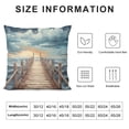 thumbnail image 5 of Fenyluxe Metaphysical Painting Pillow Covers Short Plush Indoor Outdoor Pillow Case 1PC 18x18in, 5 of 5