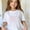White, variant on Birthday Squad Print T-Shirt For Kids Birthday Party Wear, Ideal Gift for Birthday, Size 3-13Y
