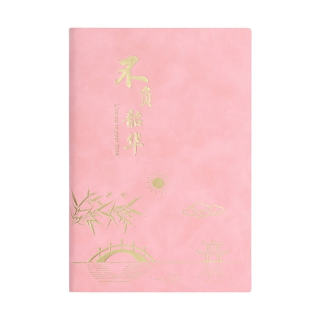 Carnet A5 en Cuir Souple Carnet de Réunion de Bureau d'Affaires