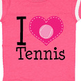 thumbnail image 4 of Inktastic Tennis Player I Love Tennis Girls Baby Bodysuit, 4 of 5