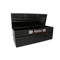 thumbnail image 2 of Dee Zee Tool Box DZ8546B Red Label; Chest; Single Lid; Diamond Tread; Black Gloss Powder Coated Aluminum; 8 Cubic Foot Capacity, 2 of 10
