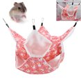 thumbnail image 4 of Hamaca de felpa para hámster hamaca de 3 capas jaula para mascotas para escondite cama cálida para Yrian Hamster Gerbil Rat Mouse ANGGREK Otros, 4 of 8