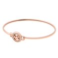 thumbnail image 1 of Michael Kors Exclusive Rose Gold-Tone Stainless Steel Bangle Bracelet, 1 of 2