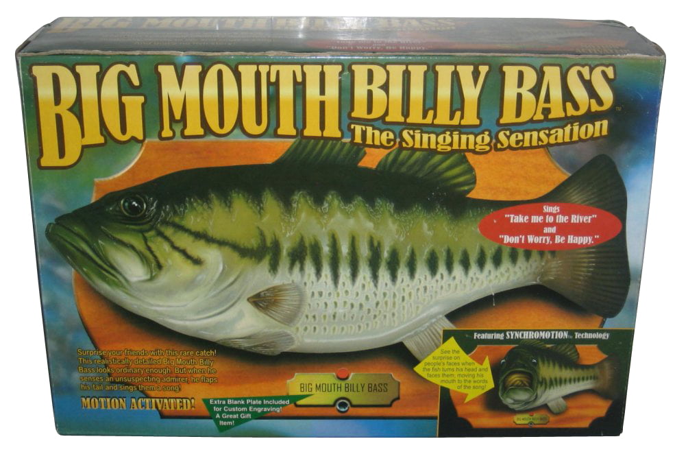 Big Mouth Billy Bass The Singing Sensation 