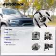 thumbnail image 2 of AutoShack Front Wheel Hub Bearing Replacement for 1996-2007 Ford Taurus 1996-2003 2004 2005 Mercury Sable 1995-1997 1998 1999 2000 2001 2002 Lincoln Continental 3.0L 3.4L 4.6L V6 V8 FWD 5-Lug HB613102, 2 of 5