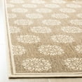 thumbnail image 3 of Safavieh Linden Rug Collection GeometricPower Loomed Beige/Cream Floral, Medallion, Border Area Rugs, 6'7" X 6'7" Square, Stain Resistant, 3 of 7