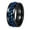Black Blue, variant on Mens Fidget Rings Anxiety Spinner Rings for Men Classic Chain Rings for Women Adults Titanium Steel Ring Black Black Size 8