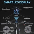 thumbnail image 7 of KAIJIELAISI 26" Fat Tire Electric Mountain Bike for Adults, AWD Dual Motor Electric Bicycles with 21-Speed Gear, Peak 3000W Ebike, 48V 23AH Removable Battery, Fast Dual Hydraulic Brakes, UL2849, 7 of 7