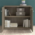 thumbnail image 4 of Pemberly Row Armoire de Rangement Haute de 36 Po avec Portes et Tablettes Verrouillables en Hickory, 4 of 7