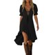 thumbnail image 1 of Vestido de Verano para las Mujeres Playa Color Sólido sin Mangas Hueco Vestido de Midi, Vestido de Fiesta Casual para Vacaciones Y Salidas Diarias, 1 of 7
