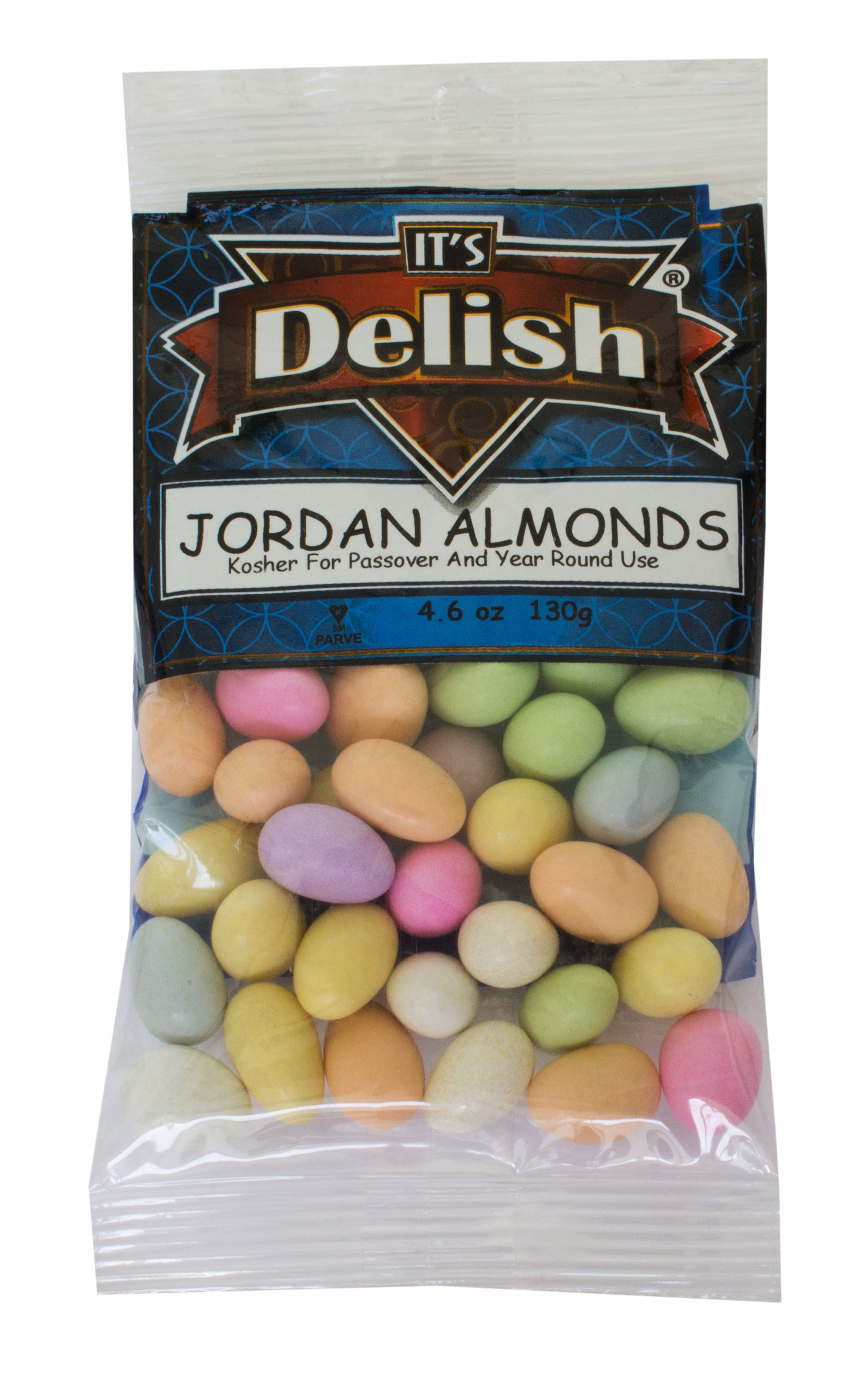 Assorted Jordan Almonds by Its Delish, 4.6 oz Bag - Walmart.com