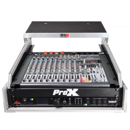 UPC: 0741459148331 | ProX T-2MRSS13ULT 13U Top Mixer/DJ 2U Rack Combo Flight Case W/Laptop Shelf