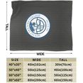 thumbnail image 3 of Mount Holyoke College Logo Fleece Blanket, Very Soft Microfiber Flannel Blanket for Couch Warm and Cozy for All Seasons, 3 of 6