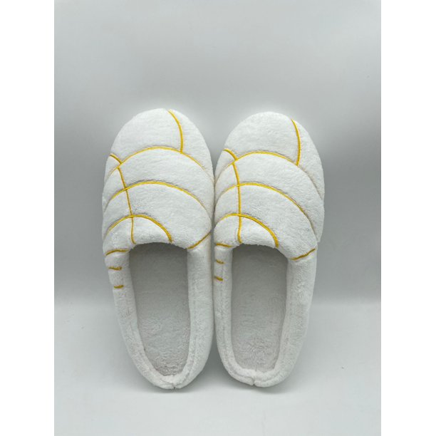 Lindas pantuflas de pan, pantuflas de peluche, zapatos de interior para el hogar, zapatos peludos
