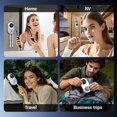 thumbnail image 6 of Wall Mount Toothbrush Sanitizer Holder, Auto-inductive Cover Air Drying Organizer for Manual Electric Toothbrushes, 6 of 7