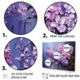 thumbnail image 3 of Designart "Reverie Of Lilacs" Lilacs Wall Art Prints, 3 of 7