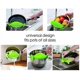 thumbnail image 3 of Silicone Pot Strainer and Pasta Strainer, Adjustable Silicone Clip-on Strainer for Pots and Bowls, Kitchen Strainer Funnel for Food and Fruits and Veg, 3 of 3