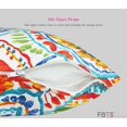 thumbnail image 6 of FBTS Prime Outdoor Pillows with Insert Red and Blue Paisley Patio Accent Throw Pillows 18x18 inch Square Decorative Pillows for Couch Bed Sofa Patio Garden Furniture, 6 of 7