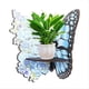 thumbnail image 2 of Butterfly-shaped Wall Mount Corner Shelf C, 2 of 5