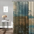 thumbnail image 2 of Orinice Abstract Painting Bathroom Decoration Set with Hook, Colorful Luxury Graphic Printed Shower Curtain, For Bathroom Decoration, Waterproof, HD Printed, Easy to Install, 2 of 7