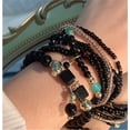 thumbnail image 6 of JINLUO 1-3-6Sets Boho Bohemian Beaded Bracelets Stackable Stretch Bracelets for Women, Adjustable Handmade Multilayer Multicolor Summer Beach Layered Bracelets Jewelry Friend Holiday Gift, 6 of 9