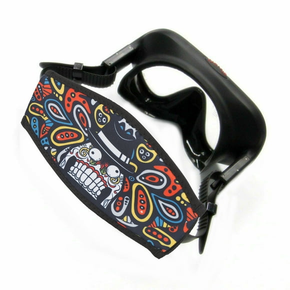 AMONIDA Diving Head Strap,Diving Hair Wrap,010 SBR Diving Strap Double Sided Neoprene Hair Protector Snorkeling Mirror Belt