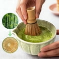 thumbnail image 5 of 8PCS Matcha Tea Set, Matcha Ceremony Starter Kit with Ceramic Bowl, Bamboo Whisk, Scoop, Sifter, Whisk Holder & Towel, Traditional Matcha Making Kit for Beginners and Tea Lovers Gift, Style B, Matcha, 5 of 8