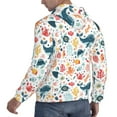 thumbnail image 6 of Fotbe Men's Hoodie with Sea Life 1 Pattern - Kangaroo Pocket Pullover Hooded Sweatshirt, Perfect for Daily Wear, Travel, and Home-3X-Large, 6 of 7