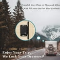 thumbnail image 4 of ACIMONE 4 Pack Cabinet Door Latch/RV Drawer Latches, 8 Pull Force Latch, Holder for Home/RV Cabinet with Mounting Screws, Perfect for RV, Camper, Motorhome, Trailor, OEM Replacement, 4 of 4