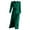 Green, variant on Boho Dresses for Women 2024 Women's High End Satin Dress With Elegant Temperament Bridesmaid Attire Autumn And Winter Split Ends Pastel Dress for Women (Beige,M)